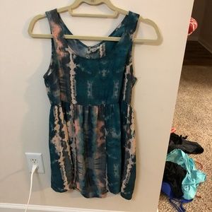 Marbled summer dress
